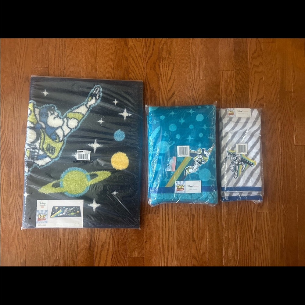 Buzz lightyear bathroom set